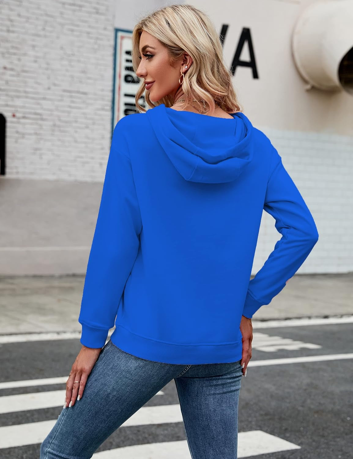 Women Cross Faith Hoodies Sweatshirts Casual Long Sleeve Funny Graphic Pullover Hooded Shirts Tops with Pocket