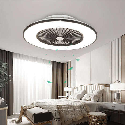 Smart Bedroom Ceiling Fan Lamp LED Ceiling Fan Lights