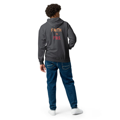 Faith Over Fear Flair Zip Hoodie